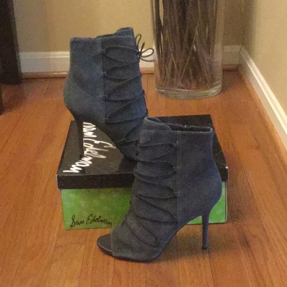 ‘Astor’ Open Toe Bootie